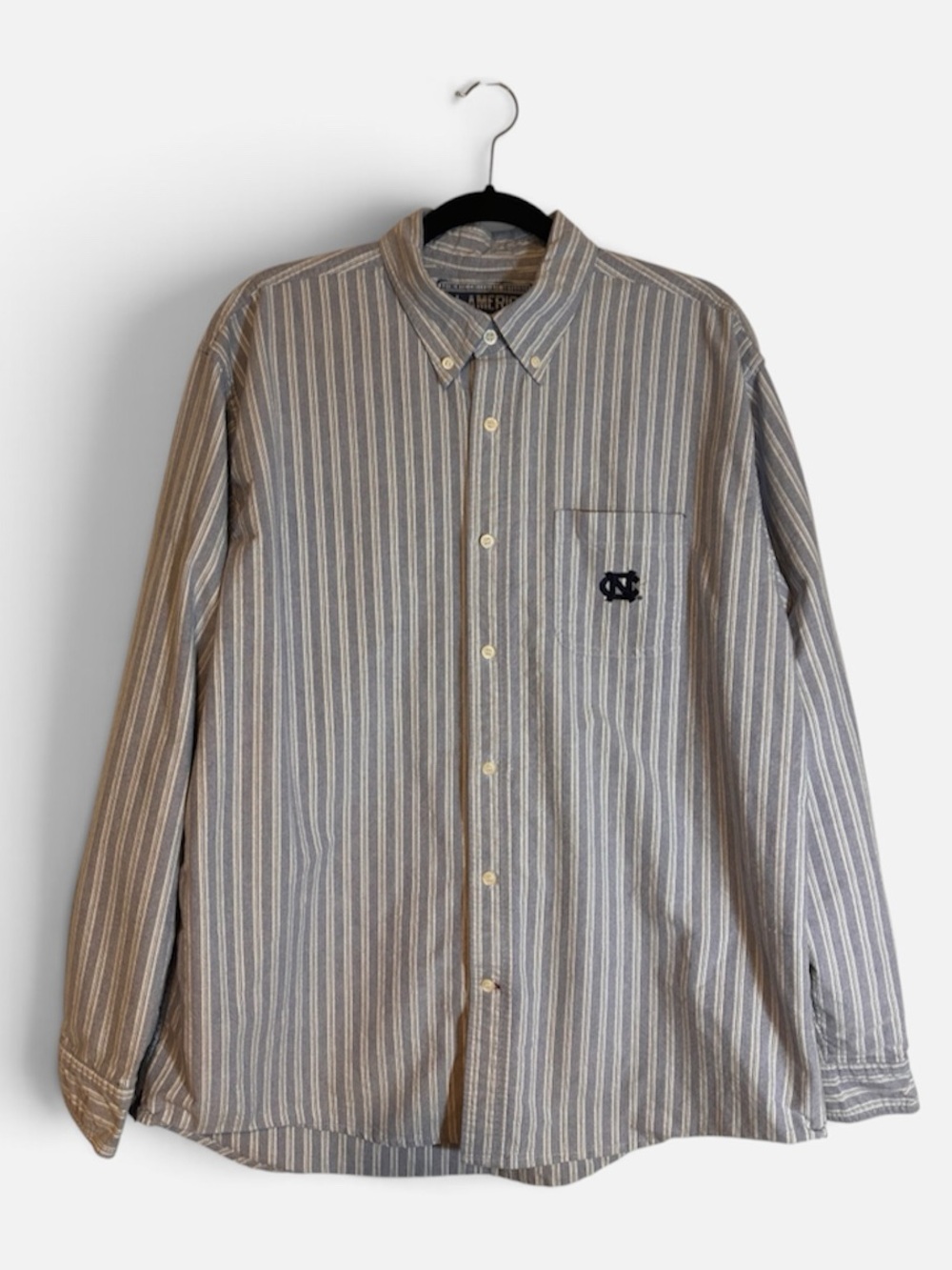 UNC Tar Heels Men’s button down Shirt XXL